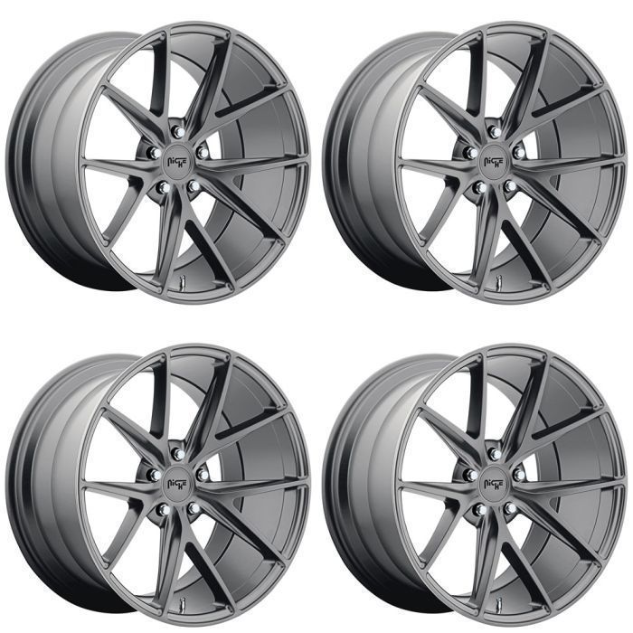 Niche Misano Wheel Matte Anthracite 3D model_5