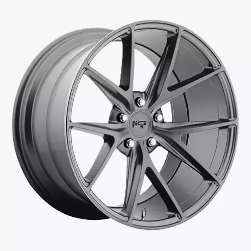 Niche Misano Wheel Matte Anthracite 3D model