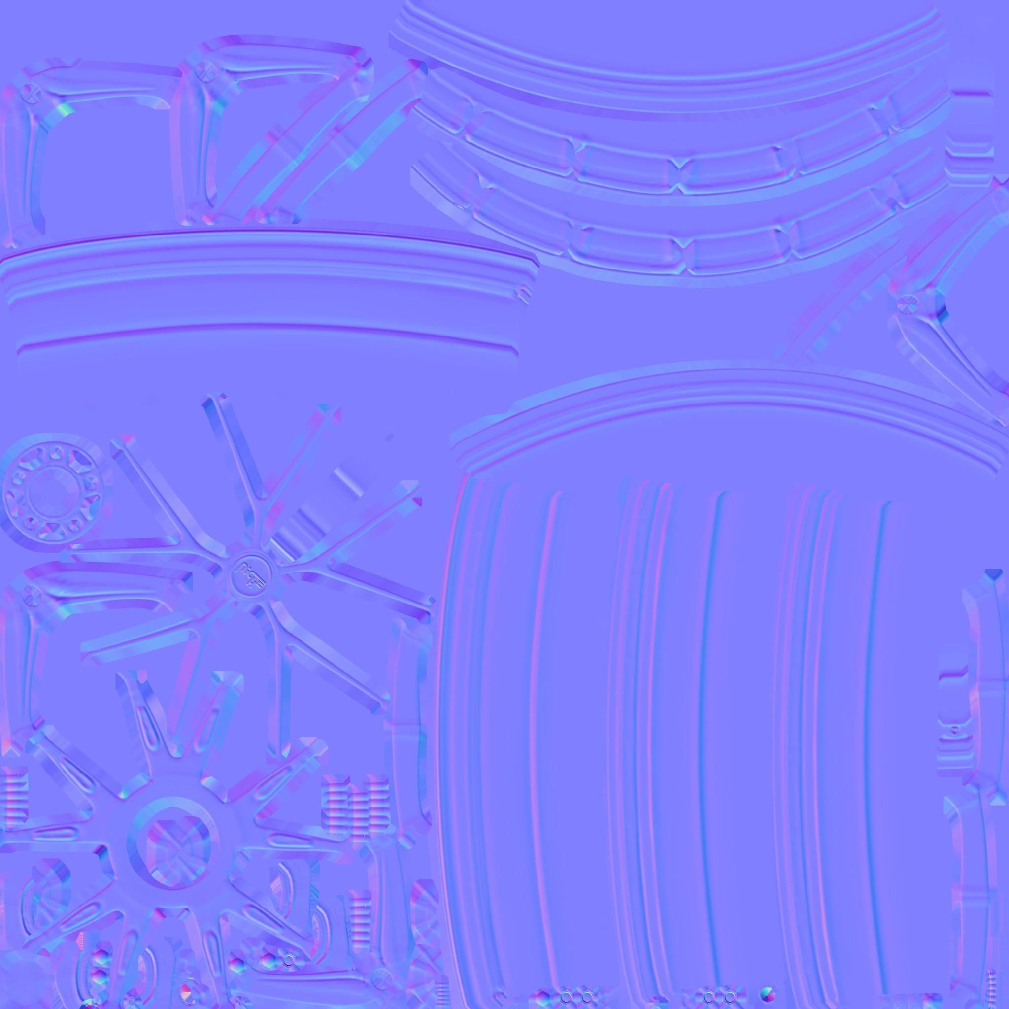 Niche Misano Wheel Matte Anthracite 3D model_19