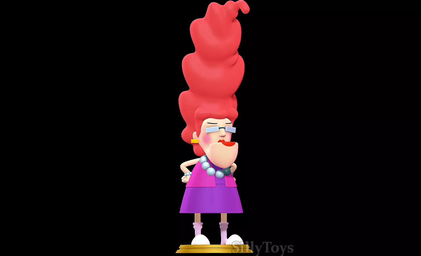 Ma Bagge - Courage the Cowardly Dog 3D print model