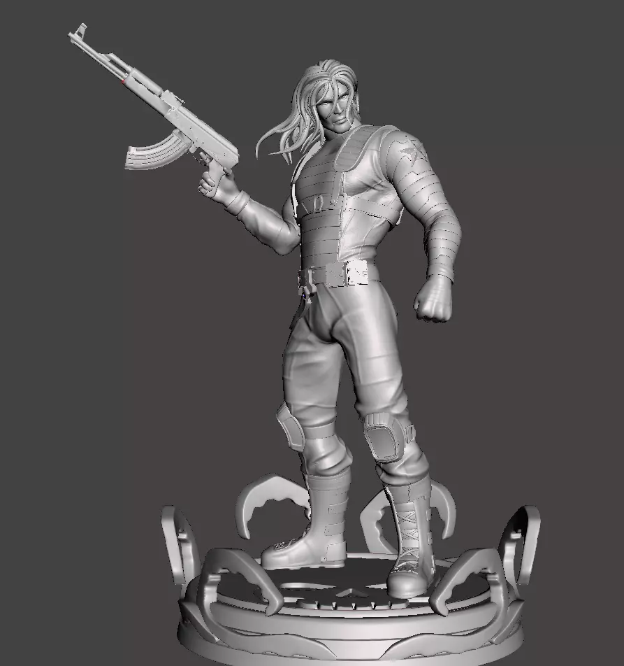 Winter Soldier 3d model for 3d printing 3D print model