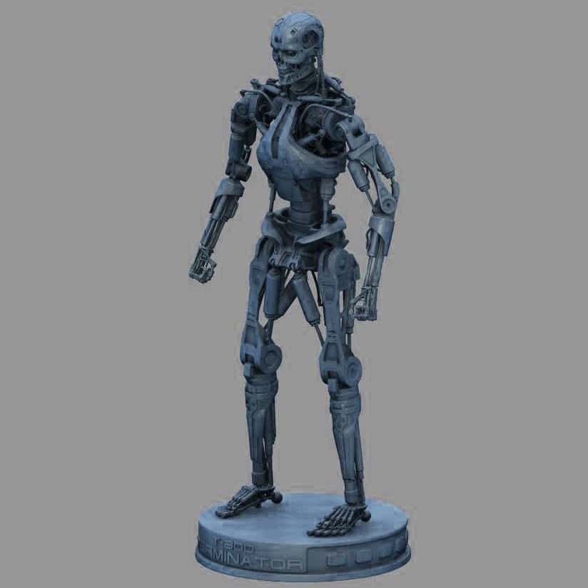 Terminator 3d Model T-800 Terminator 3D model 3D printable | CGTrader
