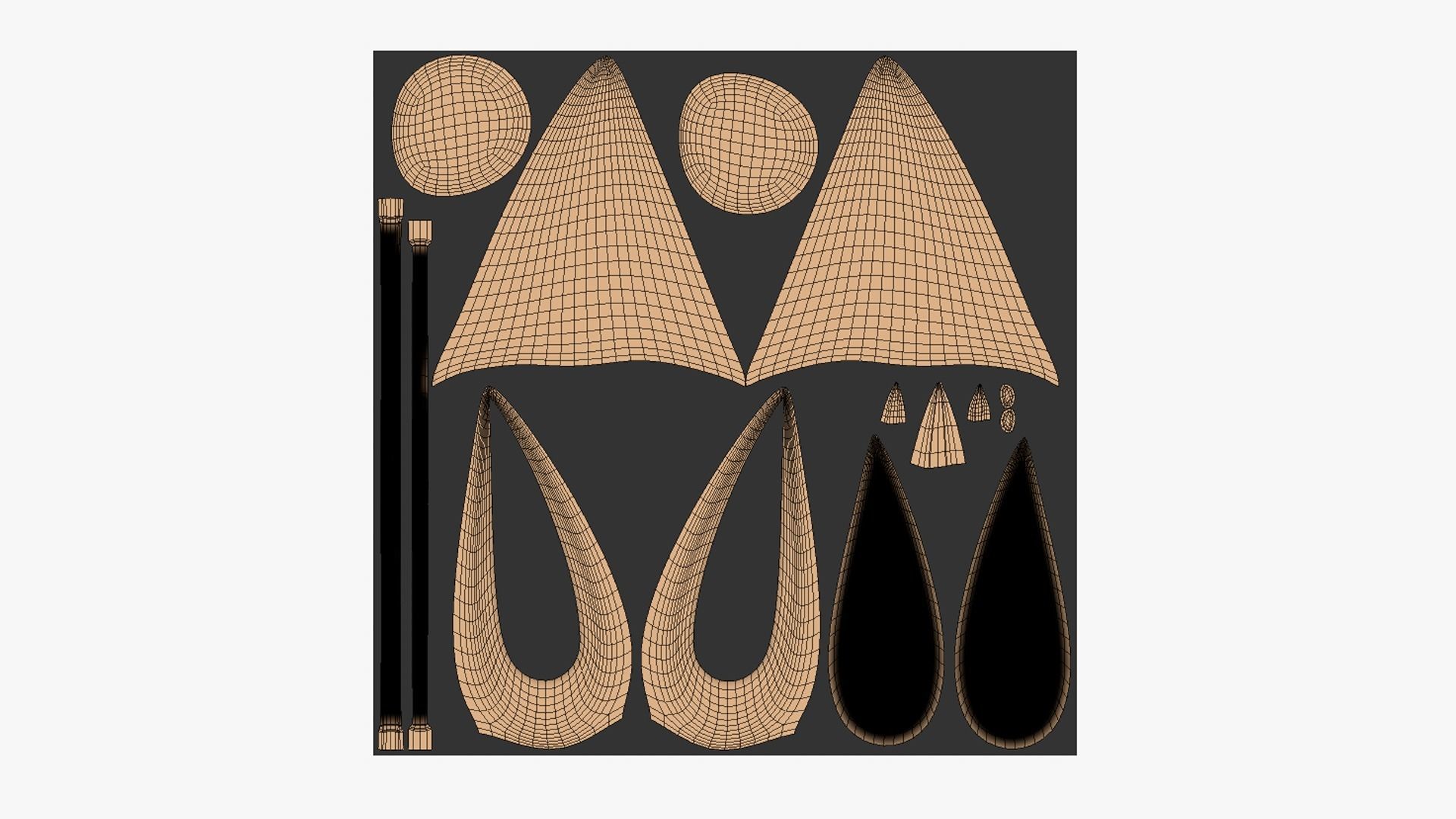 10 Furry Ears Tiara E Collection - Headband Character Design _79