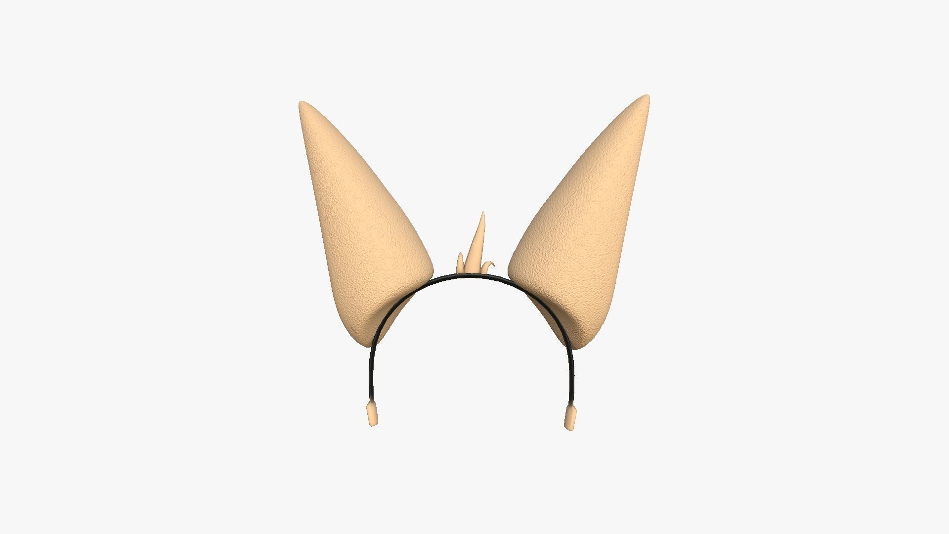 10 Furry Ears Tiara E Collection - Headband Character Design _43