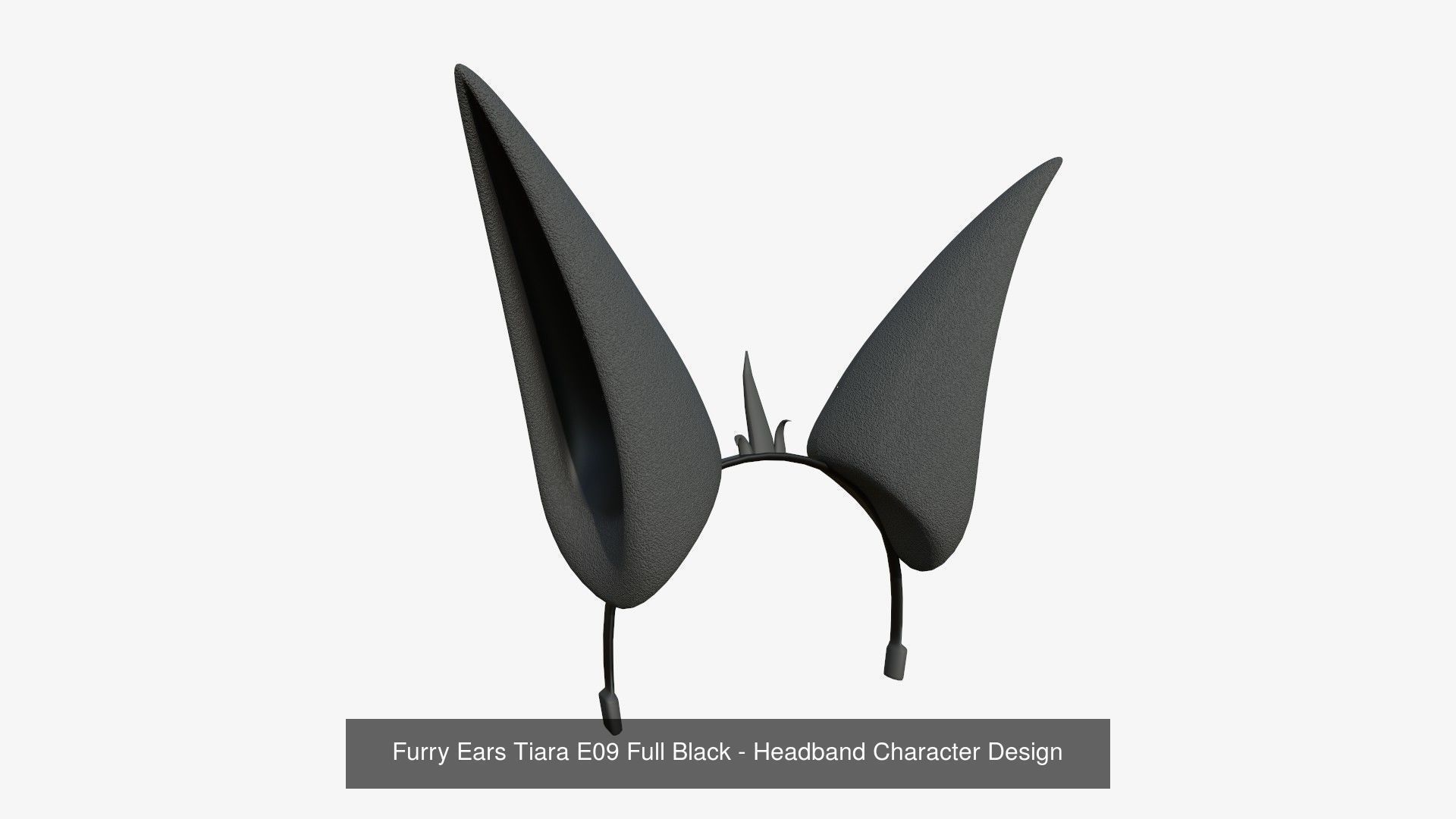 10 Furry Ears Tiara E Collection - Headband Character Design _9