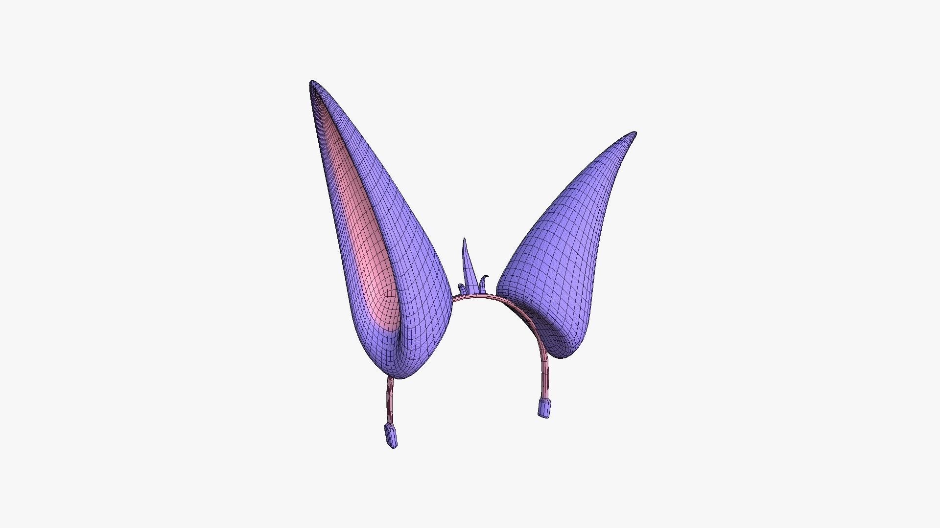 10 Furry Ears Tiara E Collection - Headband Character Design _59