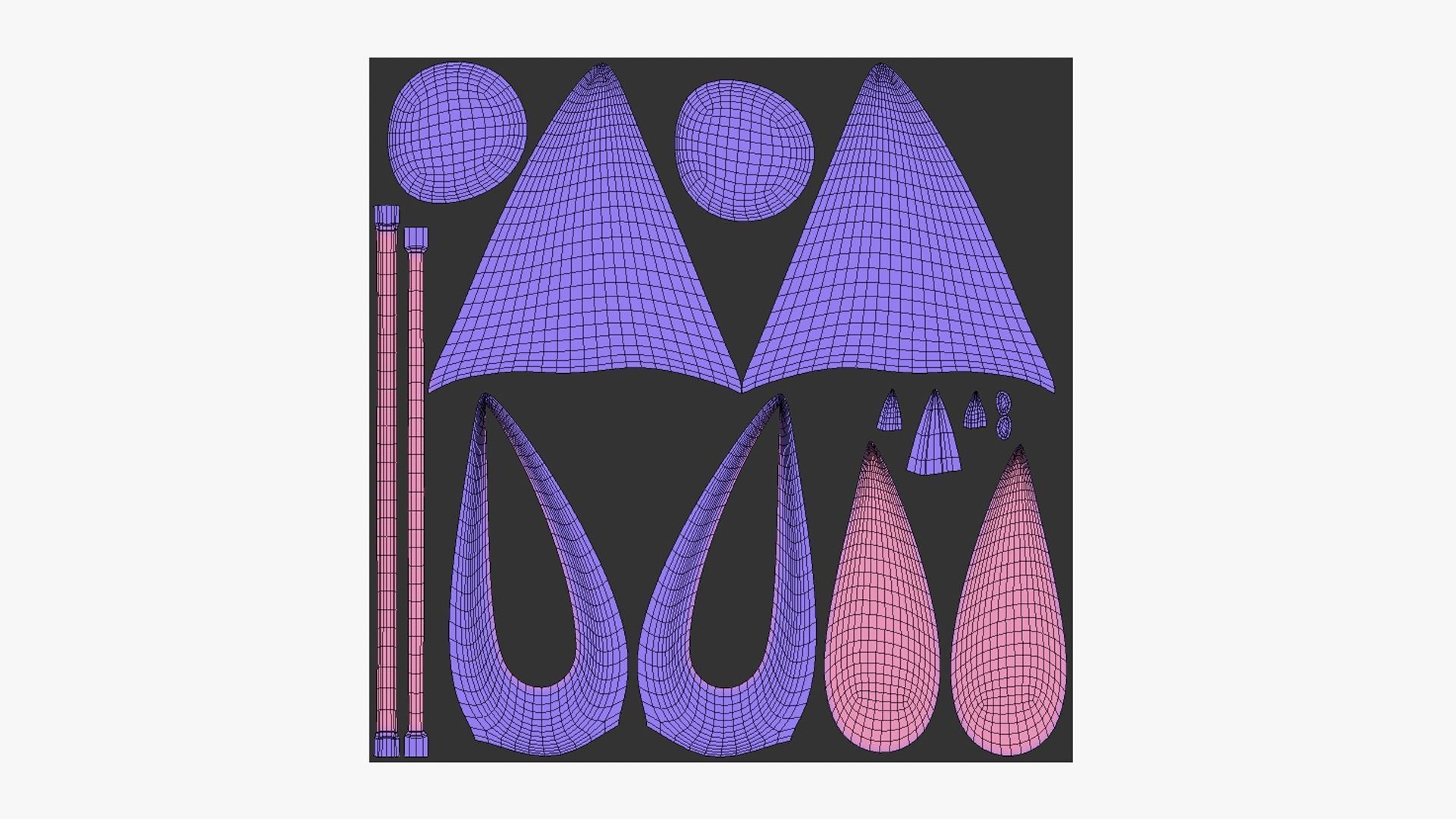 10 Furry Ears Tiara E Collection - Headband Character Design _69