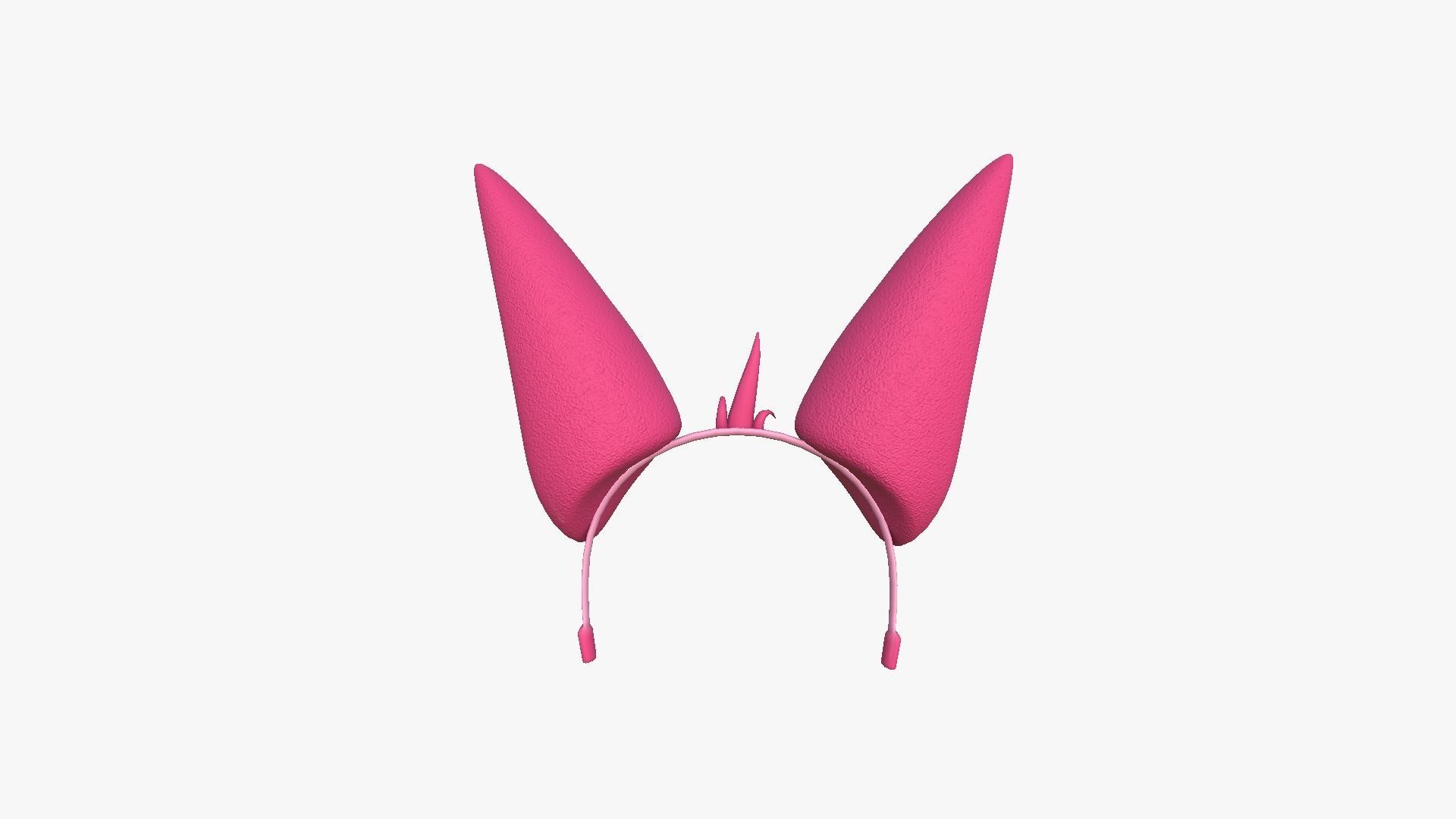 10 Furry Ears Tiara E Collection - Headband Character Design _74