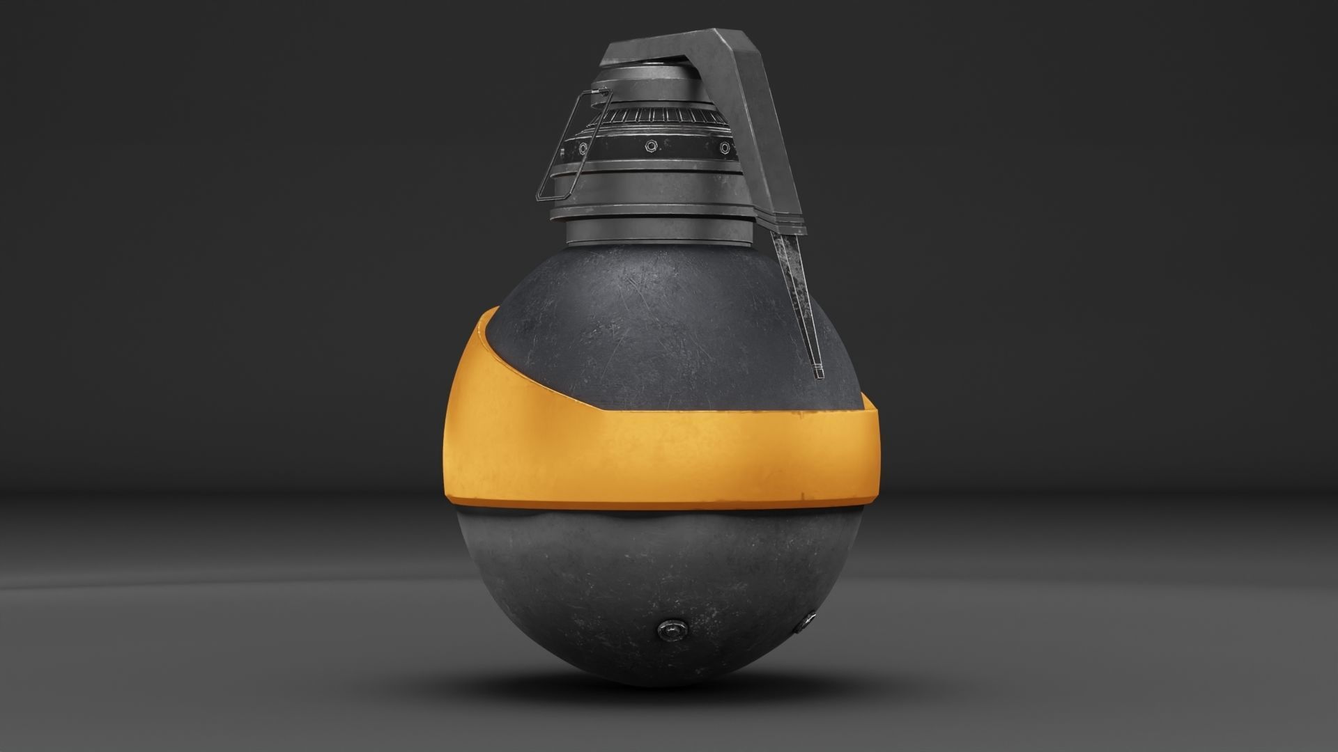 Sci-fi-Grenades Low-poly 3D model_6