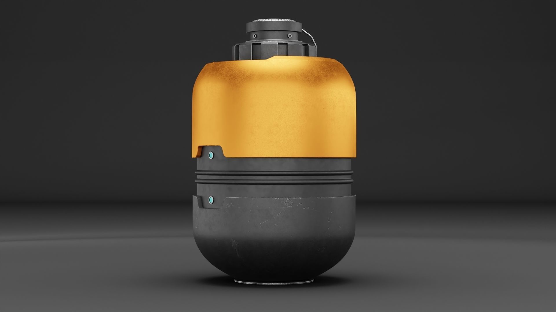 Sci-fi-Grenades Low-poly 3D model_13