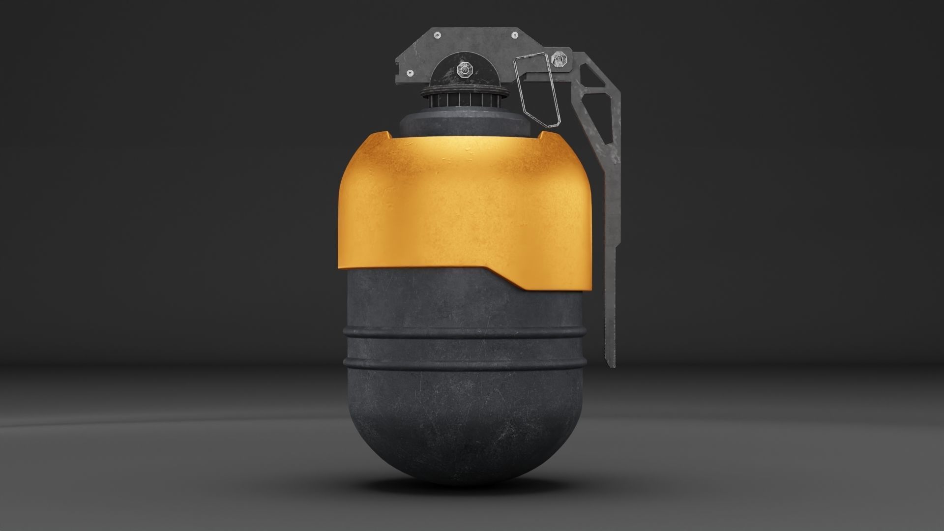 Sci-fi-Grenades Low-poly 3D model_8