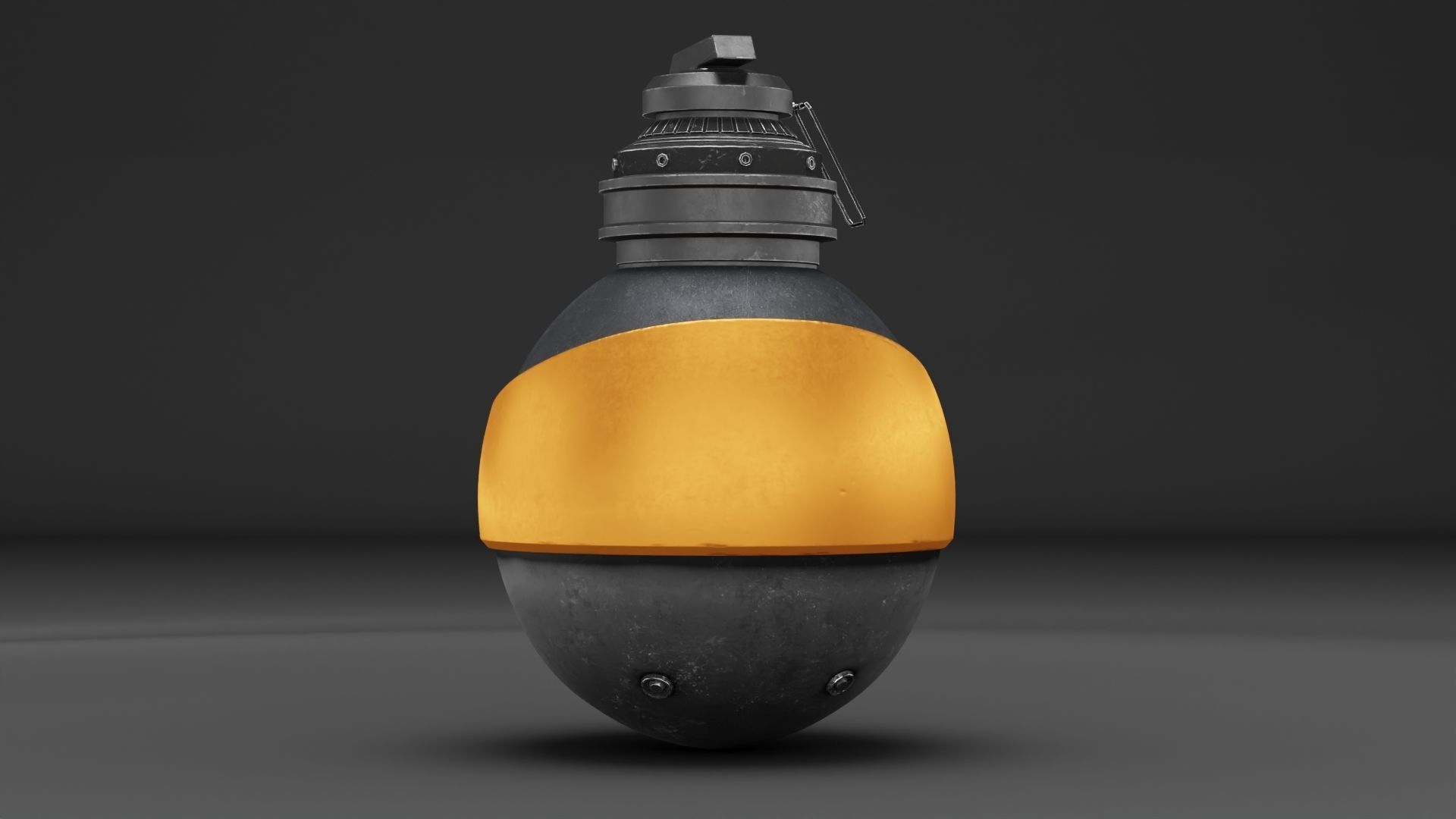 Sci-fi-Grenades Low-poly 3D model_5