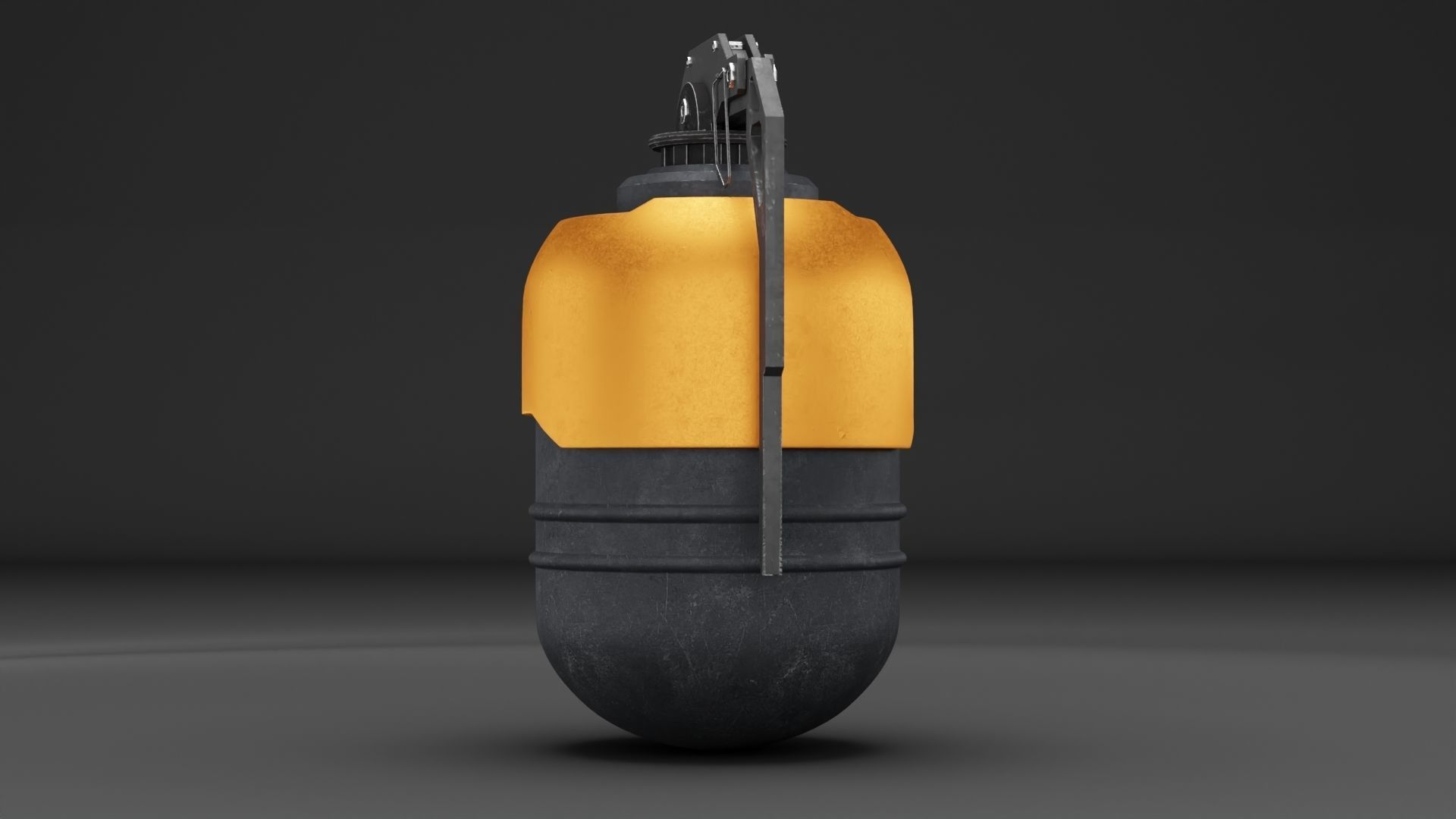 Sci-fi-Grenades Low-poly 3D model_10
