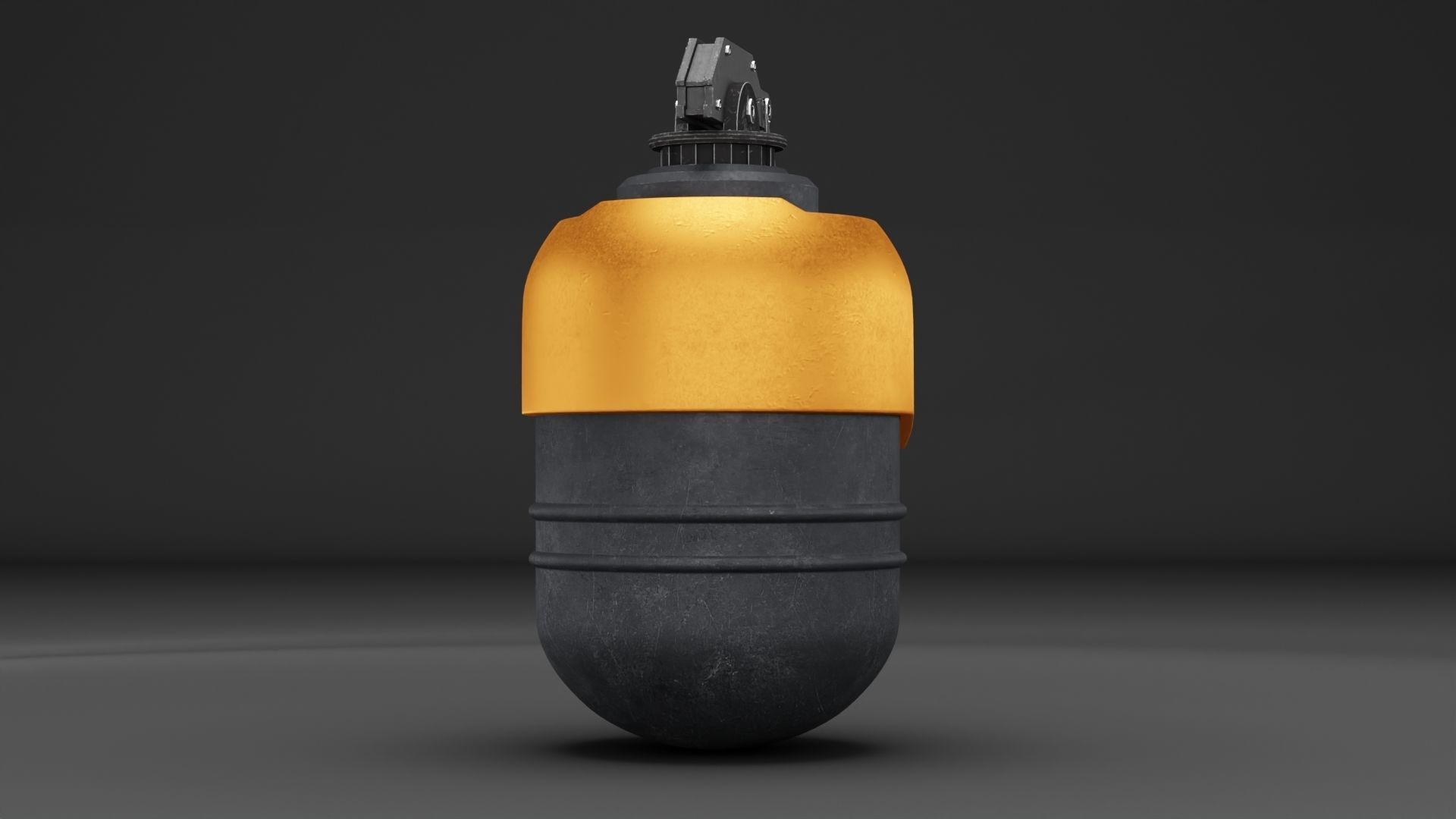 Sci-fi-Grenades Low-poly 3D model_9