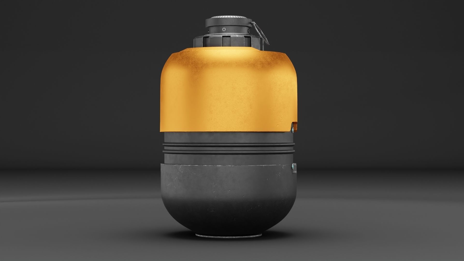 Sci-fi-Grenades Low-poly 3D model_14