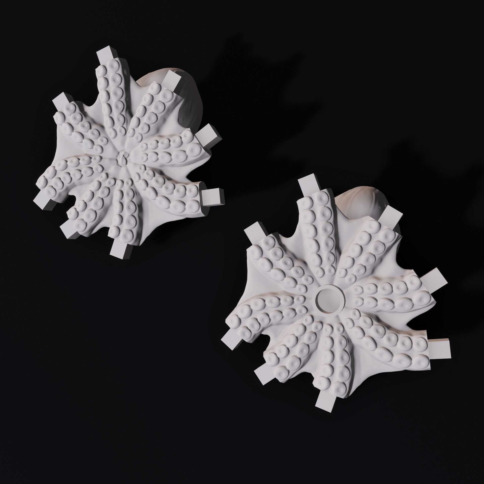 Octopus Wall Decoration 3D Print Model 3D print model_12