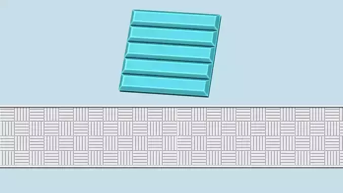 Wall Panel A05 Stripes - Interior Design Decoration