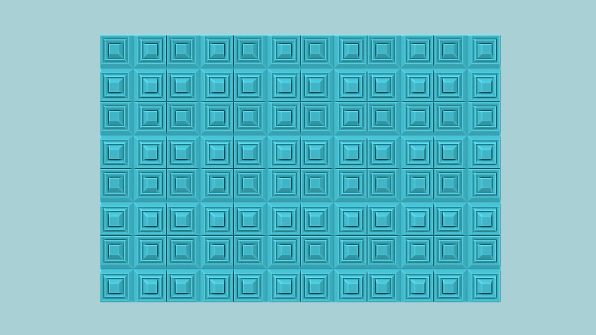 Wall Panel A06 Squares - Interior Design Decoration 3D print model_4