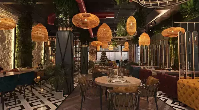 Restaurant 3D model