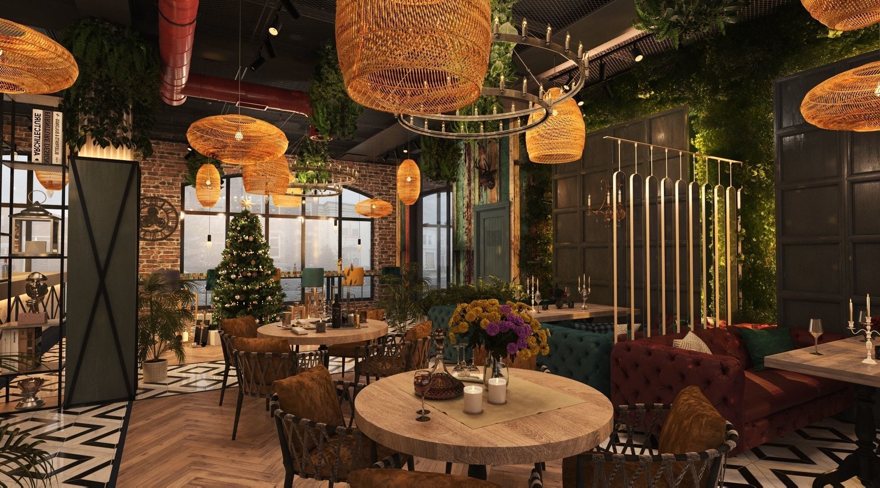 Restaurant 3D model_18