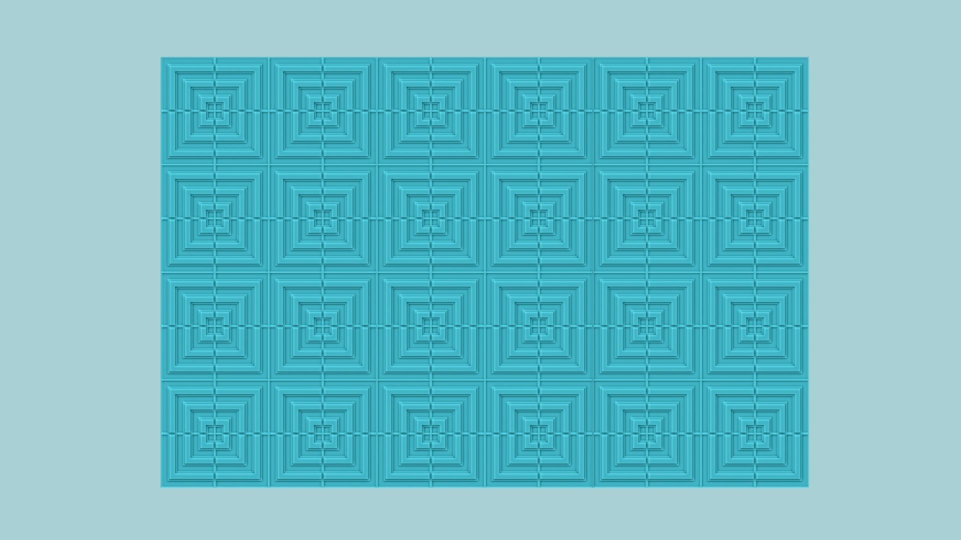 Wall Panel A10 Squares - Interior Design Decoration 3D print model_9