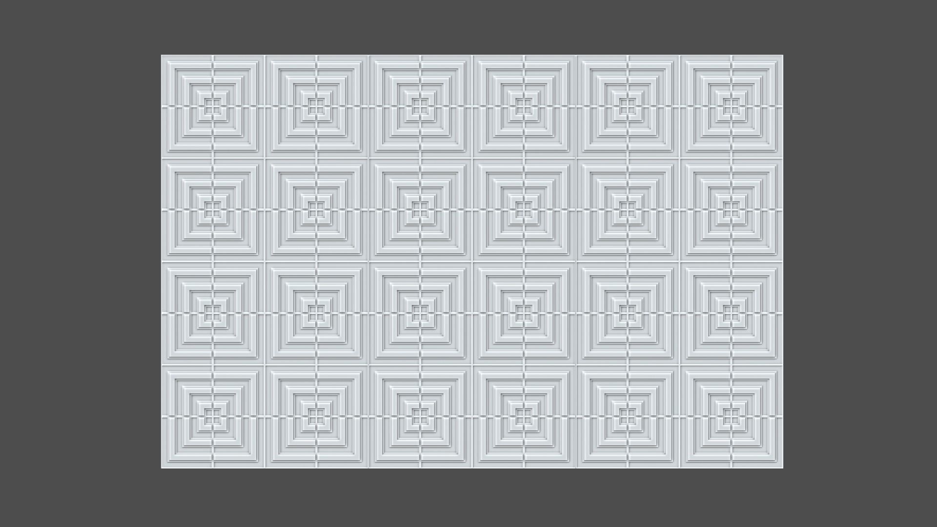 Wall Panel A10 Squares - Interior Design Decoration 3D print model_11