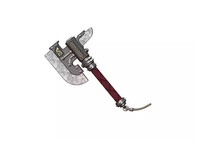 Plasma Axe - League of Votann - Warhammer 3D print model
