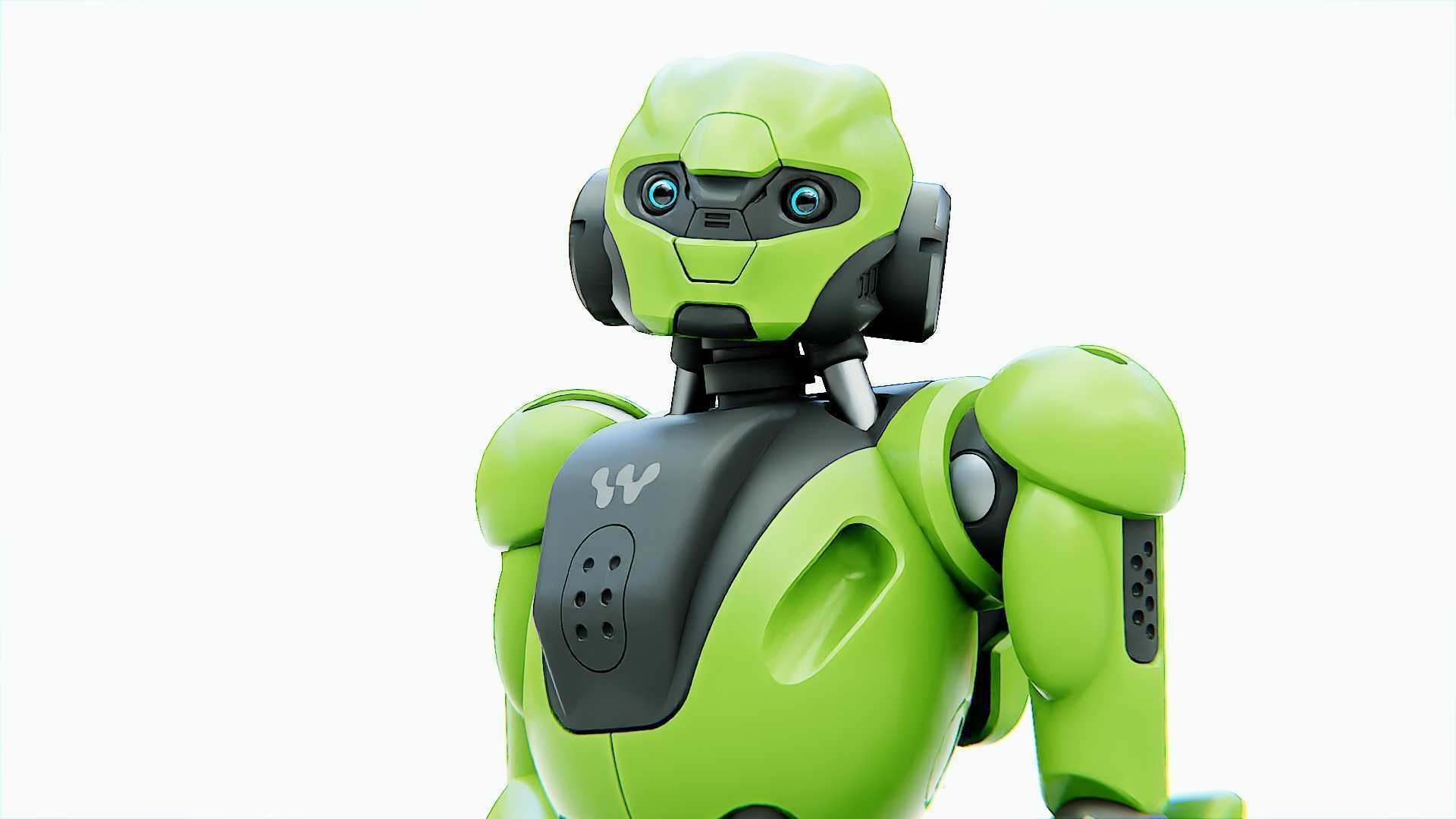 ANDROID KOSMO  RIGGED 3D model_12