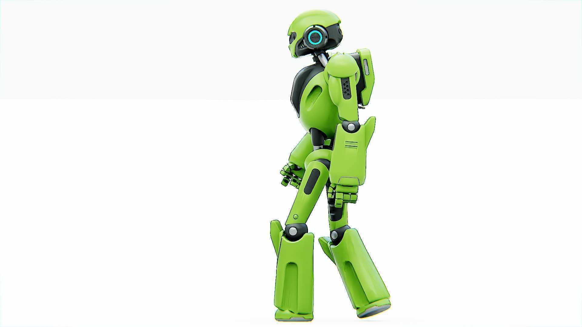 ANDROID KOSMO  RIGGED 3D model_23