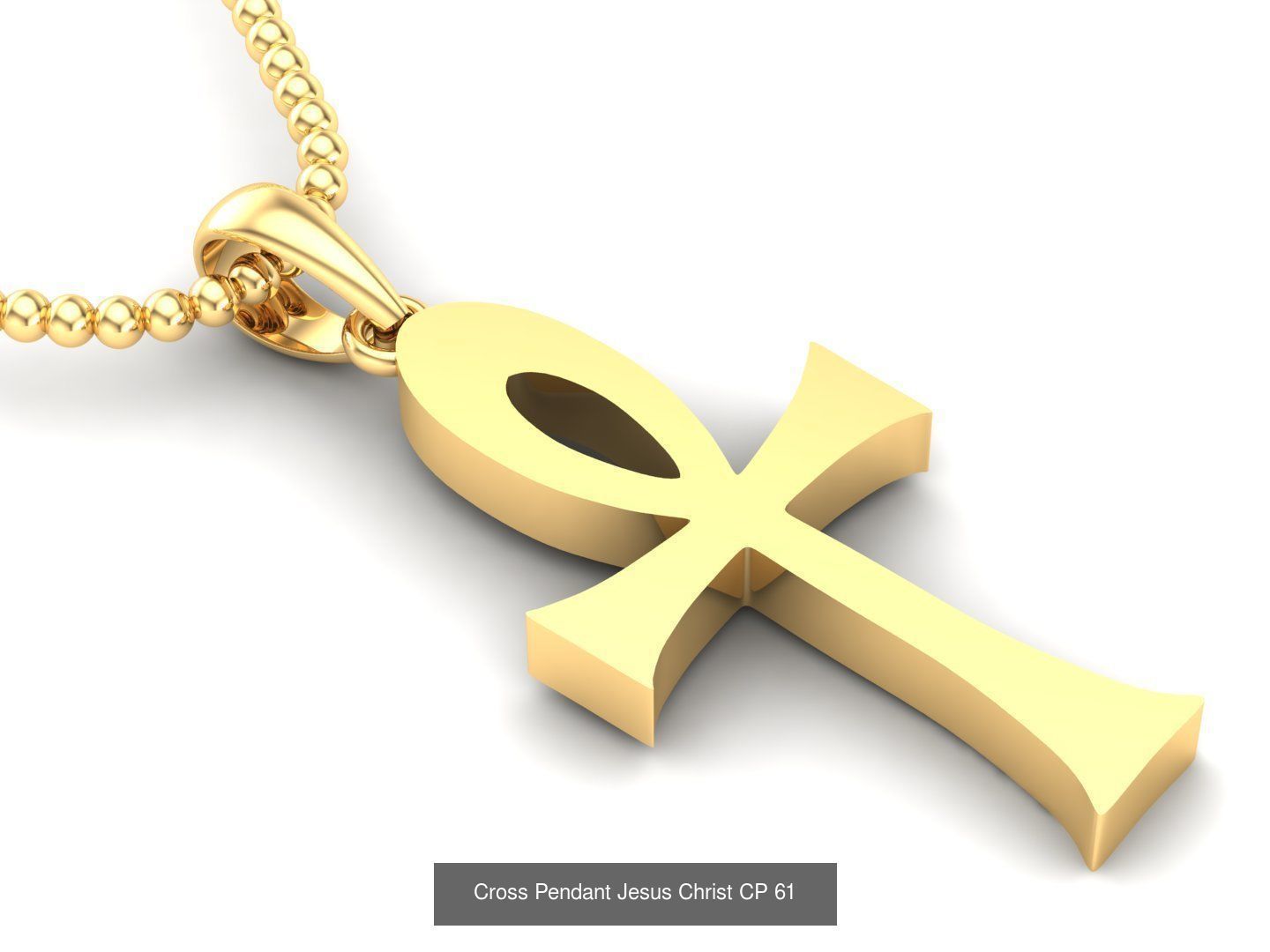 60 Design Cross Pendant Jesus Christ Light Gold Bulk Sale Off 3D Model Collection_71