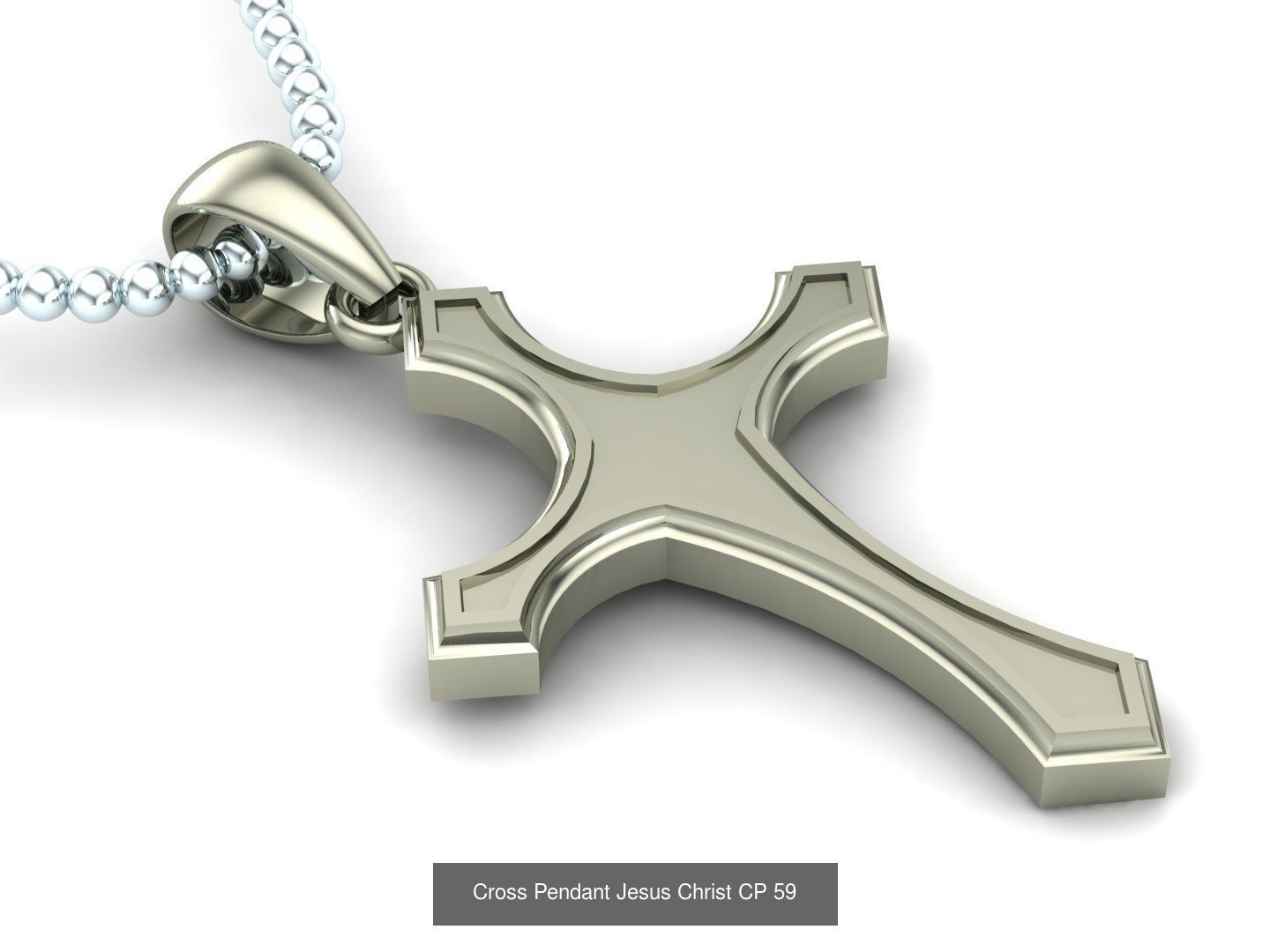 60 Design Cross Pendant Jesus Christ Light Gold Bulk Sale Off 3D Model Collection_62