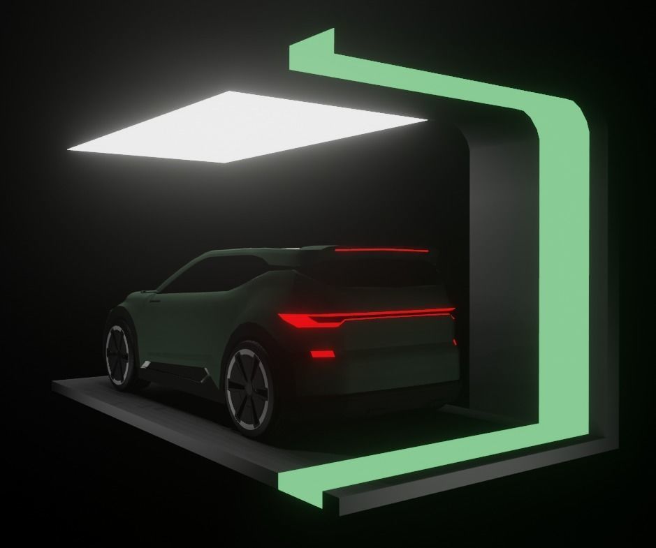 3D model concept car design VR / AR / low-poly | CGTrader