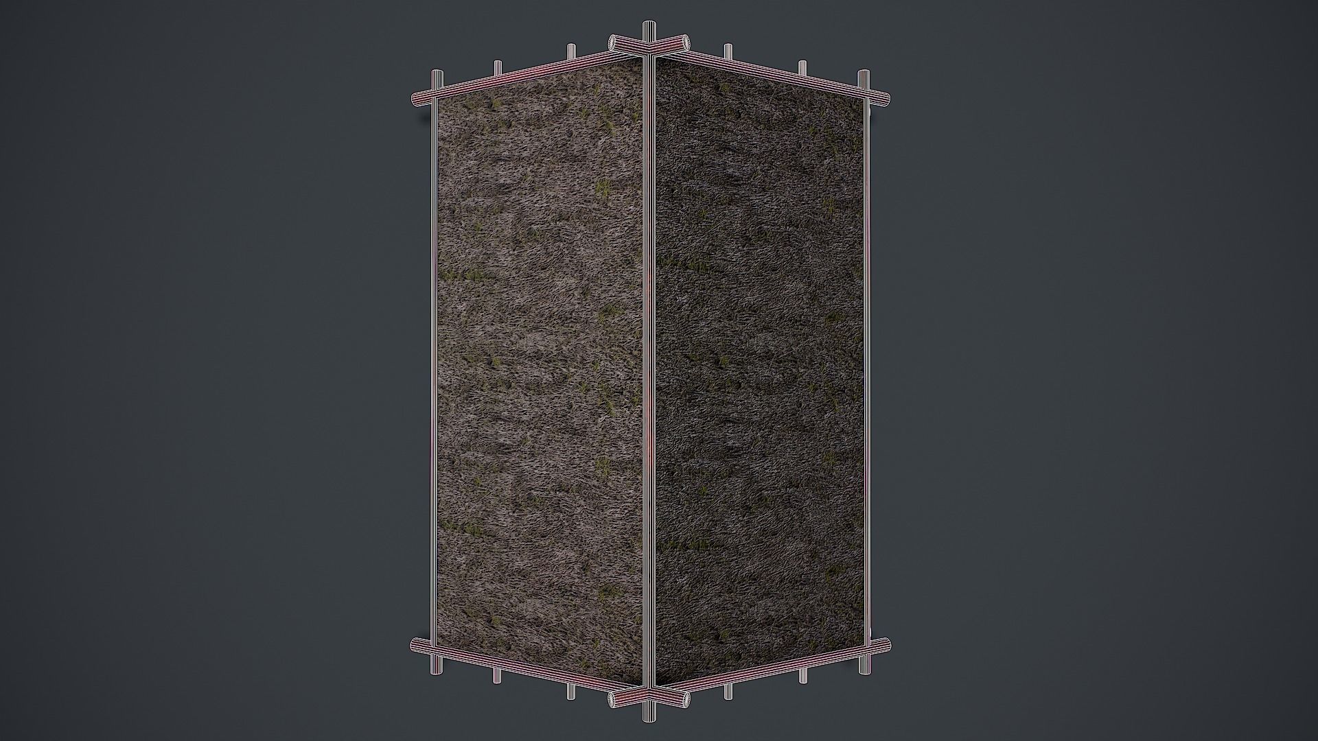 Wooden House 3D Model Low-poly 3D model_11