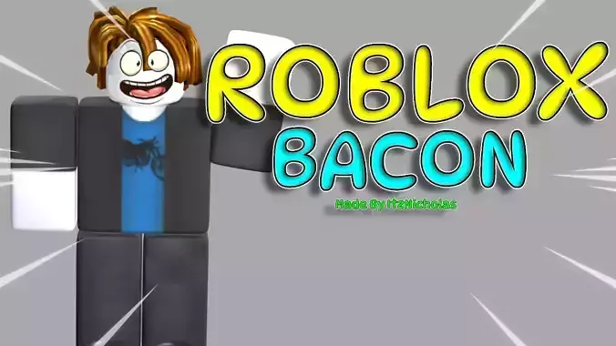 Roblox Bacon 3D model