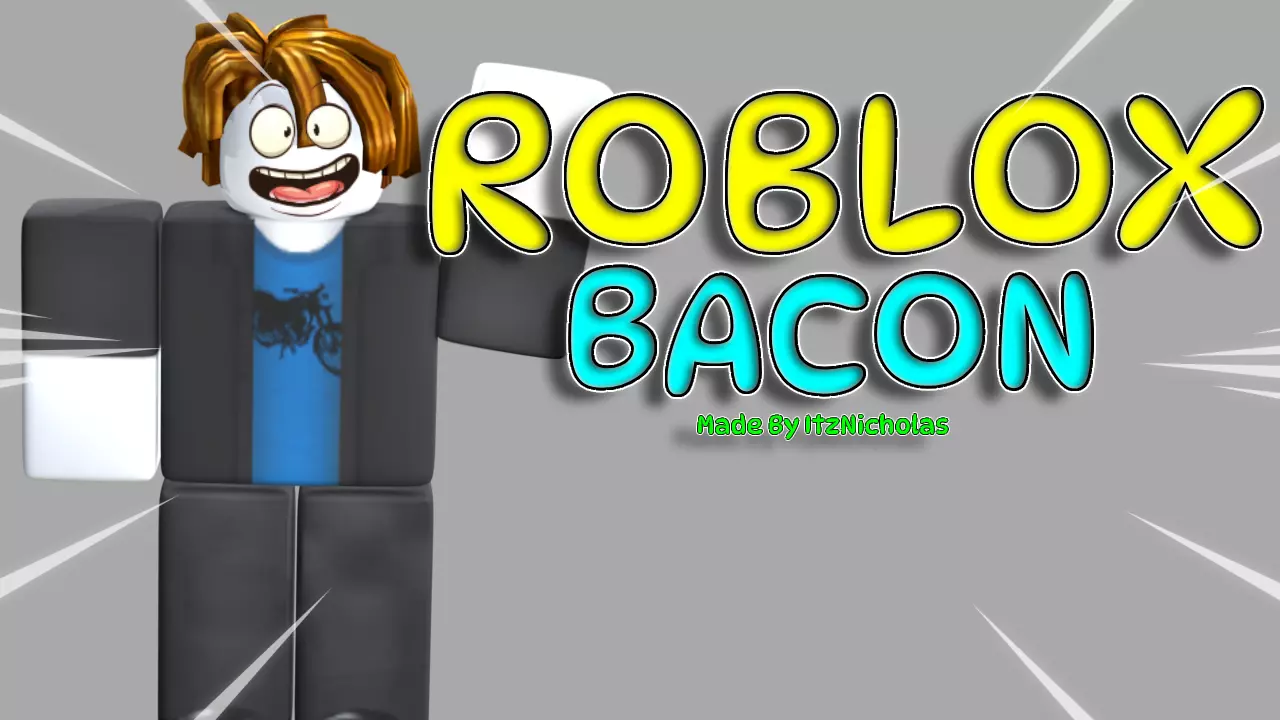 Roblox Bacon 3D model_0