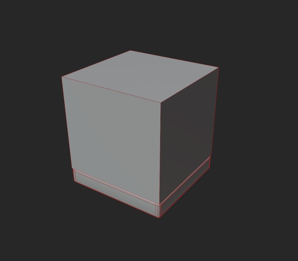 cube lamp fire style mood lighting lowpoly game ready Low-poly 3D model_8