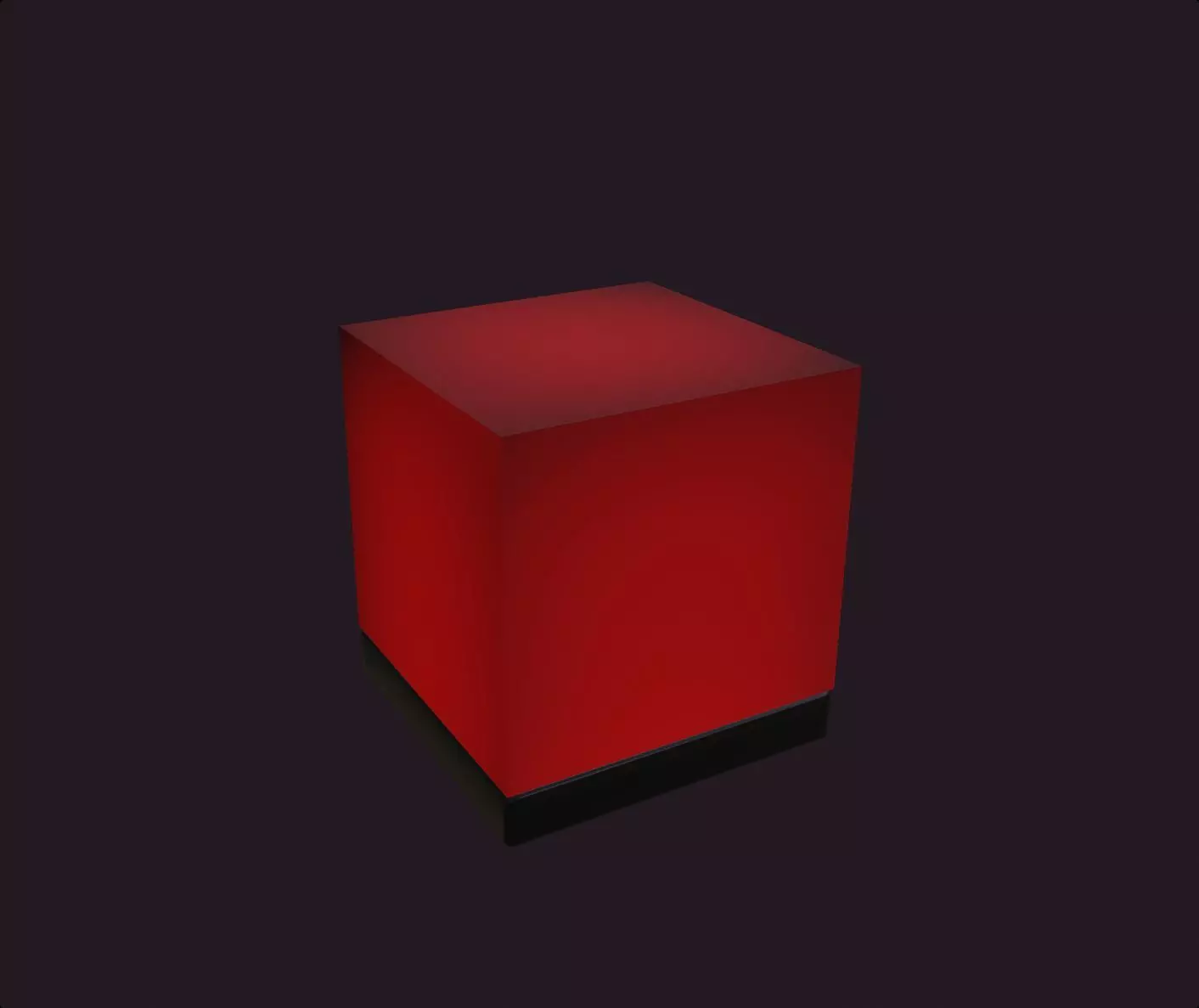 cube lamp fire style mood lighting lowpoly game ready Low-poly 3D model_0