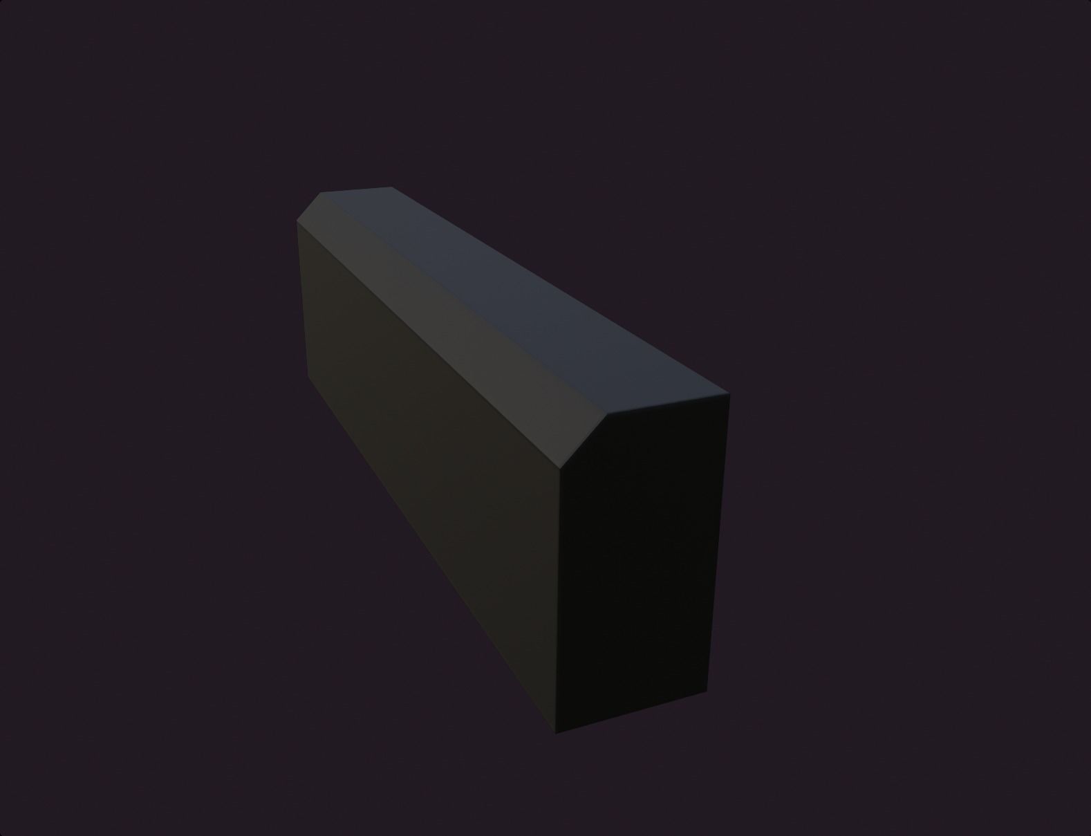 On air lamp sign wall decoration electronic streaming streamer Low-poly 3D model_7