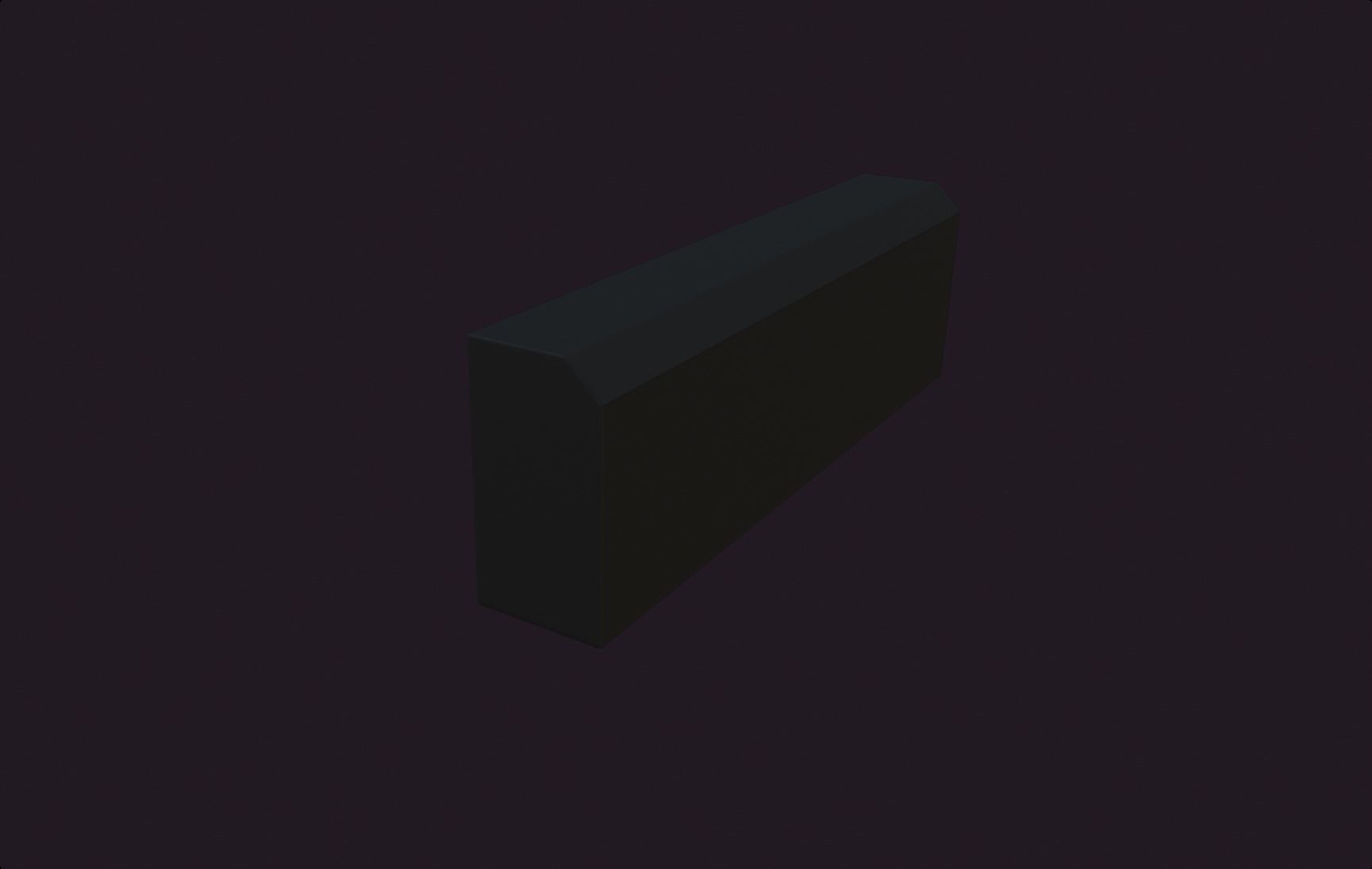 On air lamp sign wall decoration electronic streaming streamer Low-poly 3D model_6