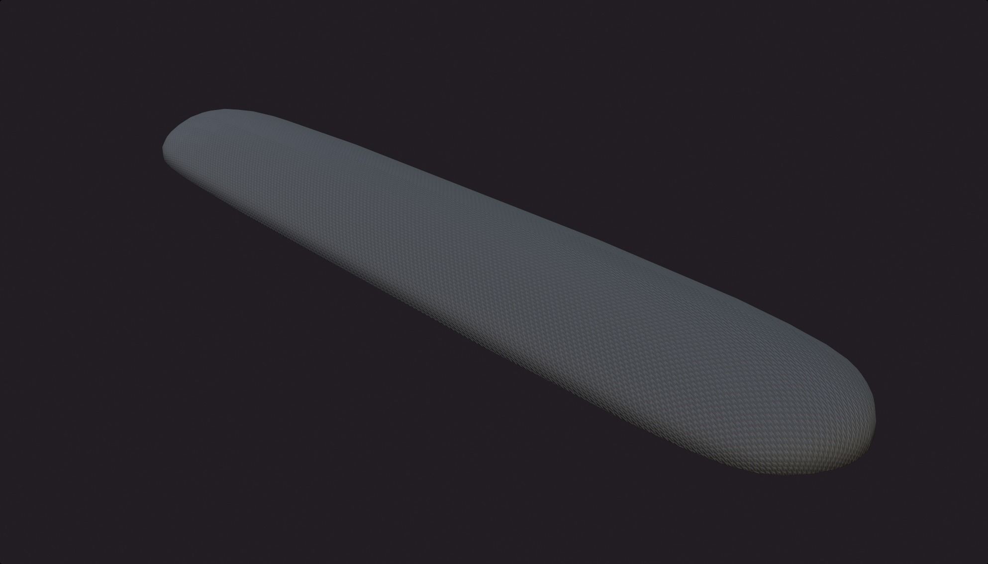 Keyboard Palm Rest pbr texture game ready lowpoly Low-poly 3D model_5