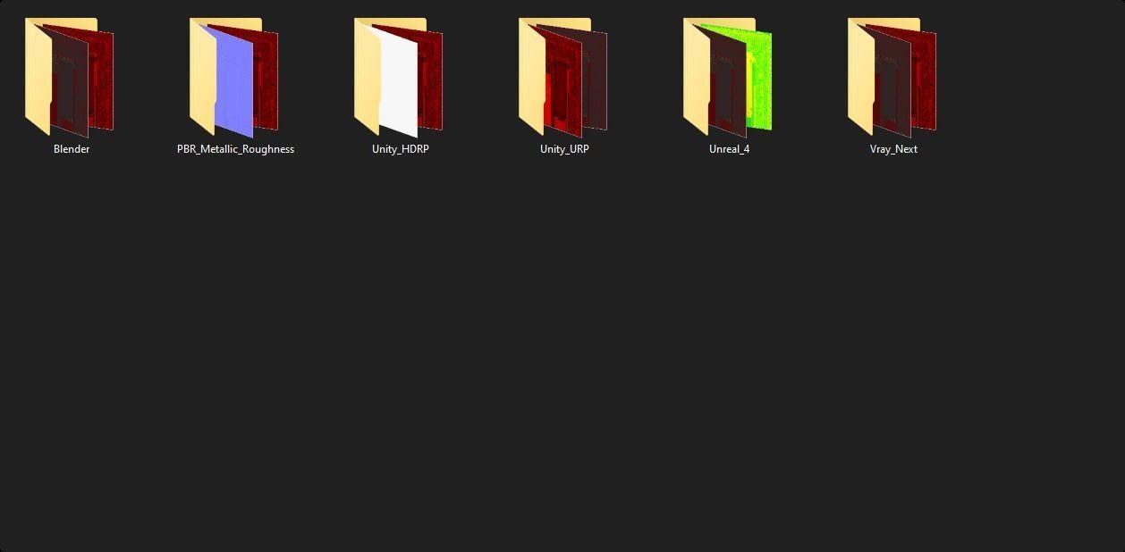 Gaming keyboard gamer rgb lava red style emissive lowpoly Low-poly 3D model_7