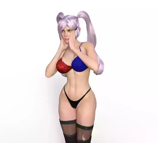Loli ponytail  3D print model