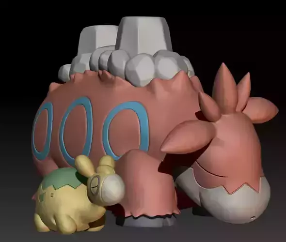 Pokemon Numel Camerupt