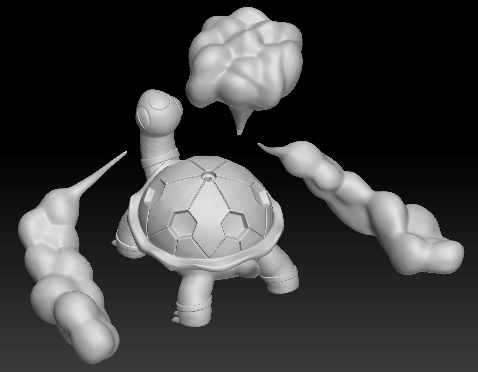 Pokemon Torkoal 3D print model_2