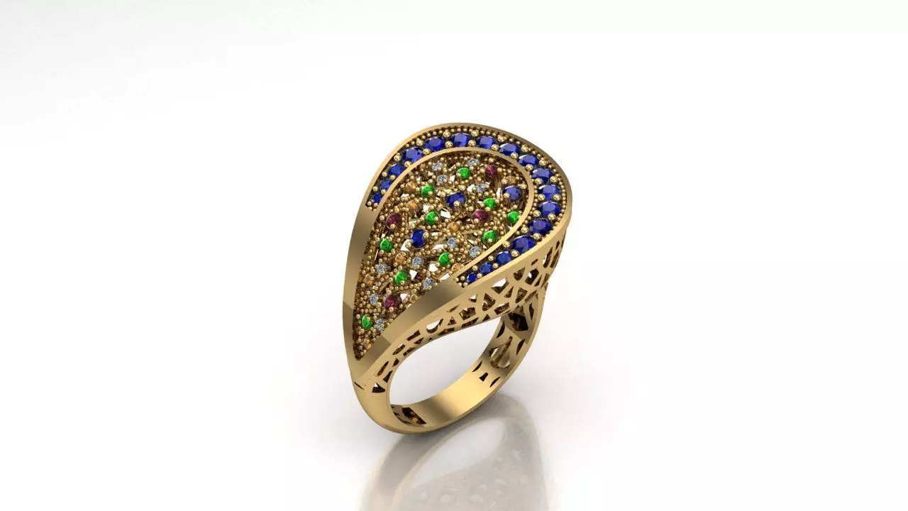 JEWELLERY RING 3D print model