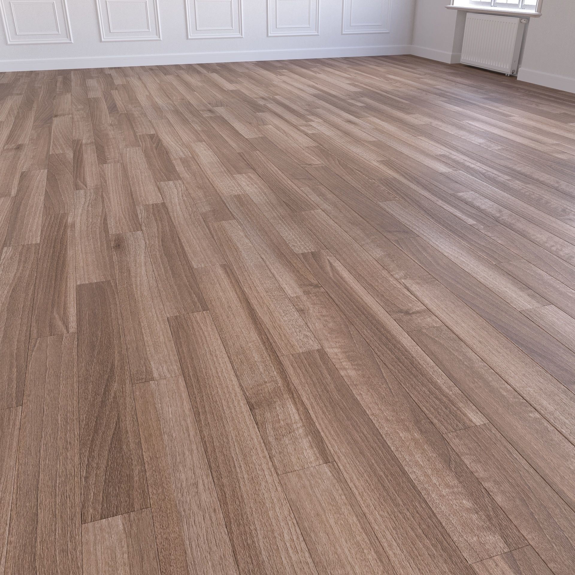 Parquet - Laminate - Wooden floor 4 in 1 3D model_18