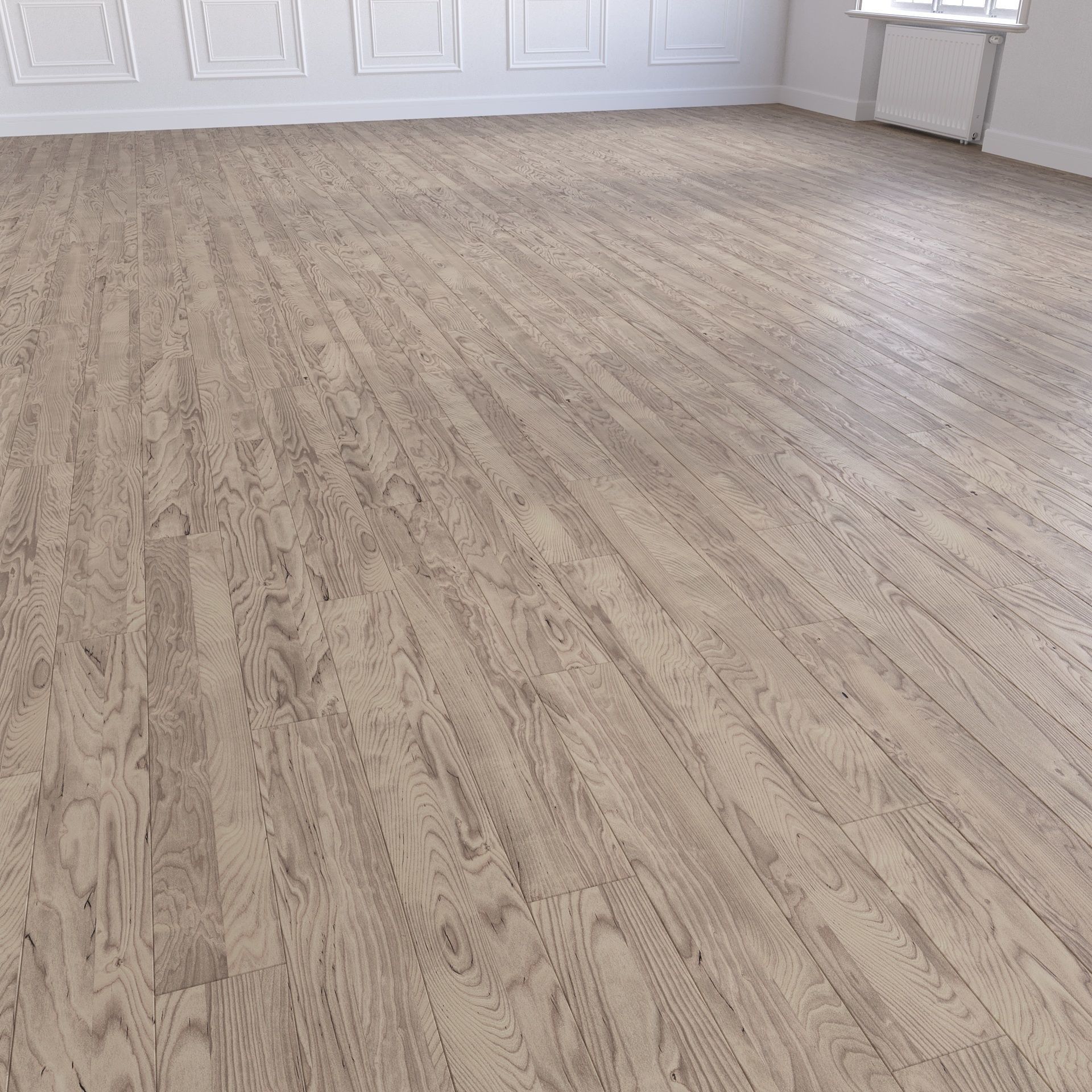Parquet - Laminate - Wooden floor 4 in 1 3D model_19