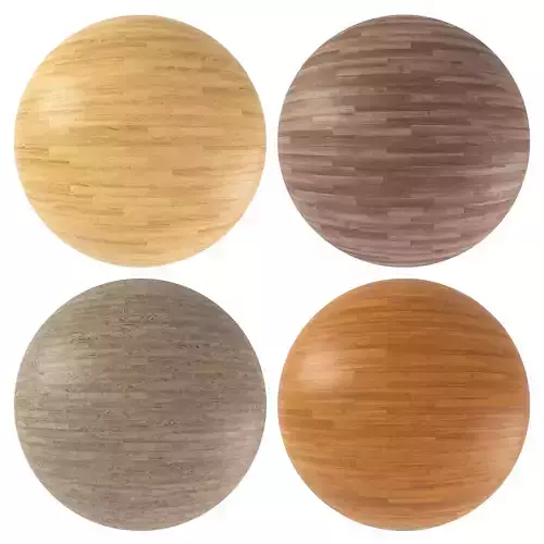 Parquet - Laminate - Wooden floor 4 in 1