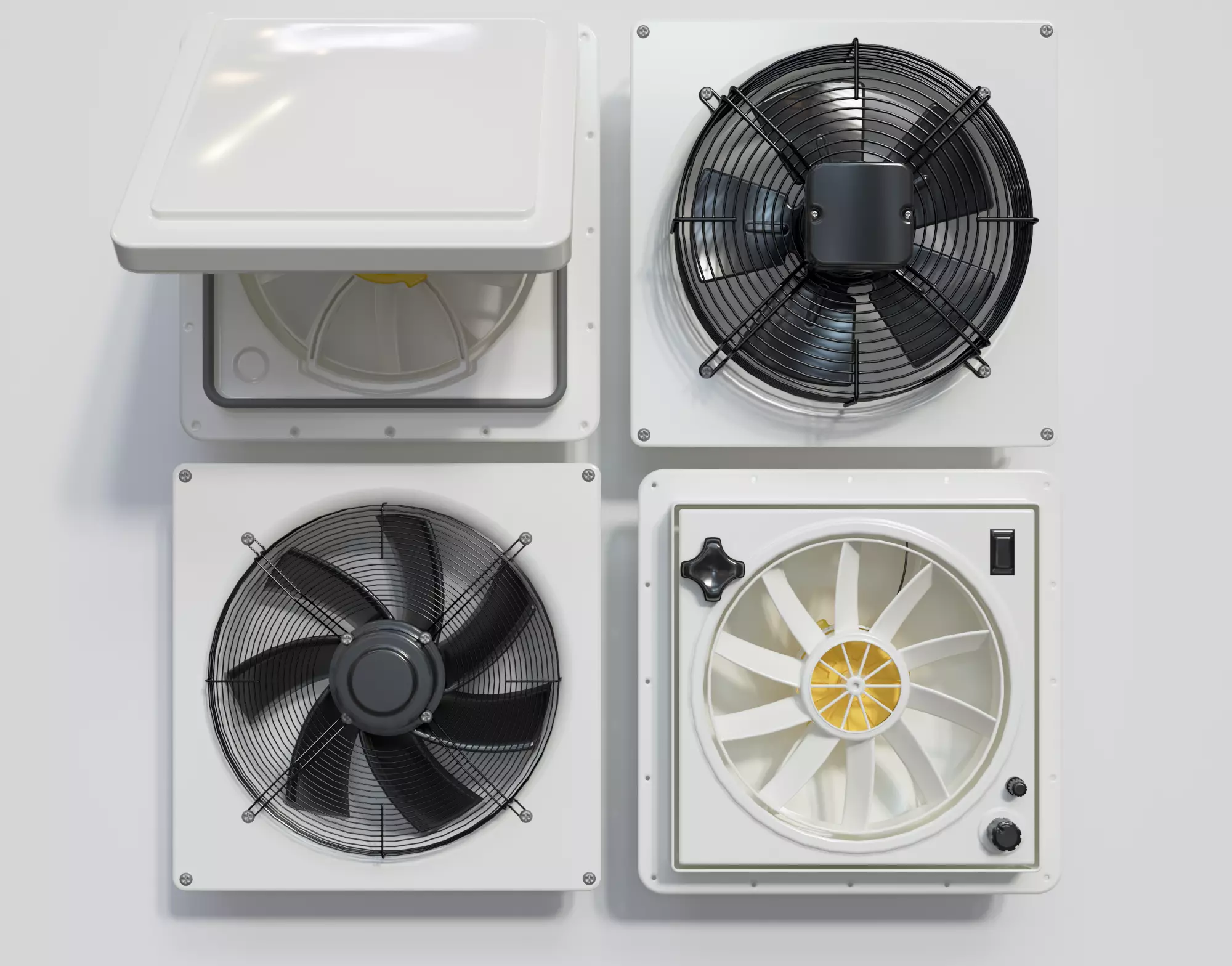 ventilator 3D model