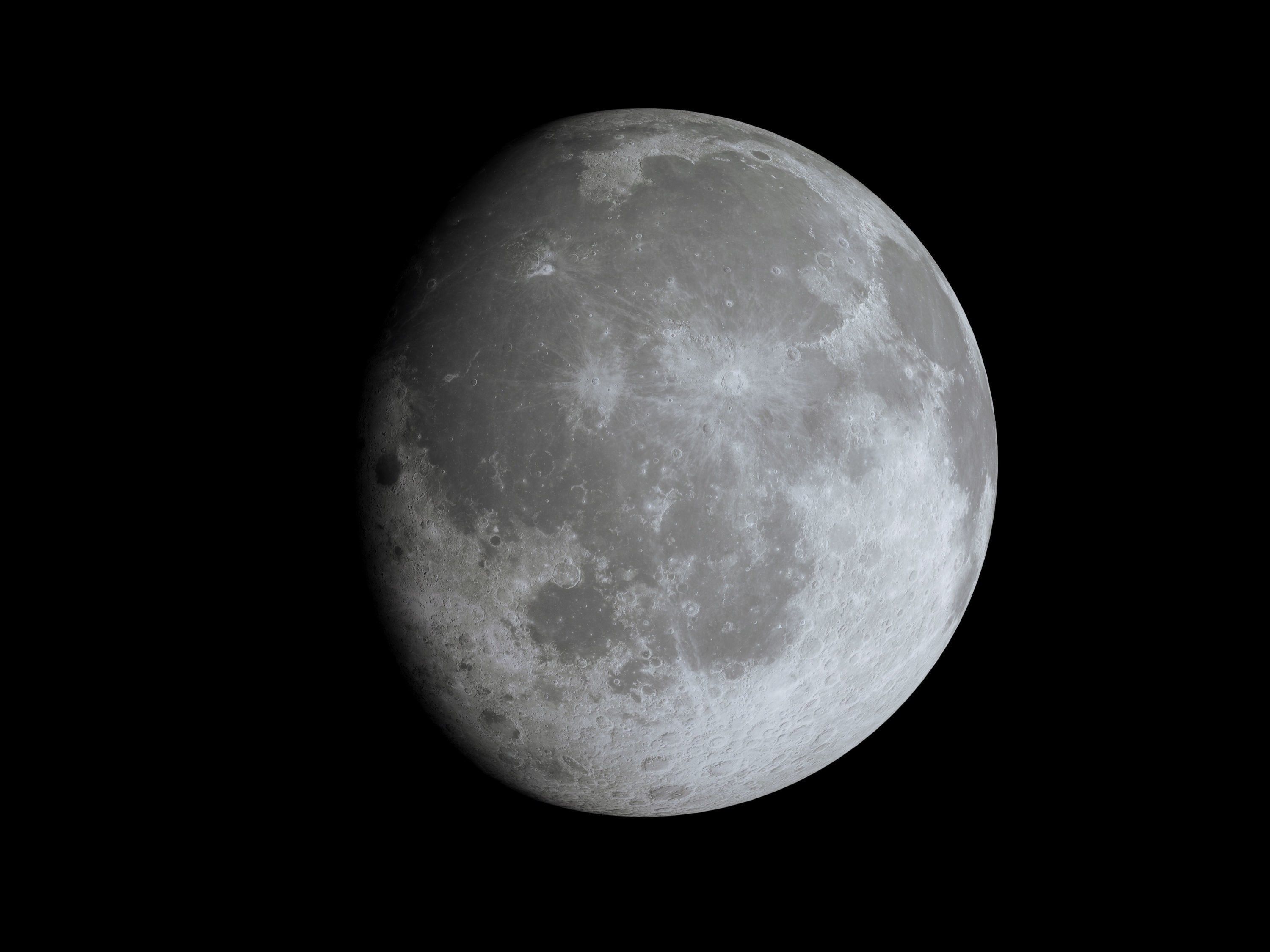 Earth Moon  Mars 3d Model Collection _5